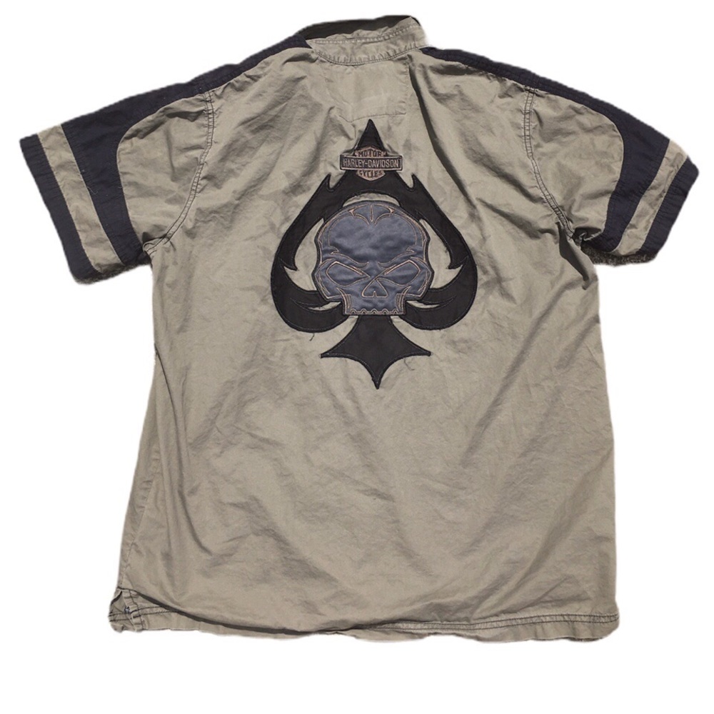 Harley Davidson Casual Button Down Shirt